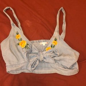 Lottie Moss crop top